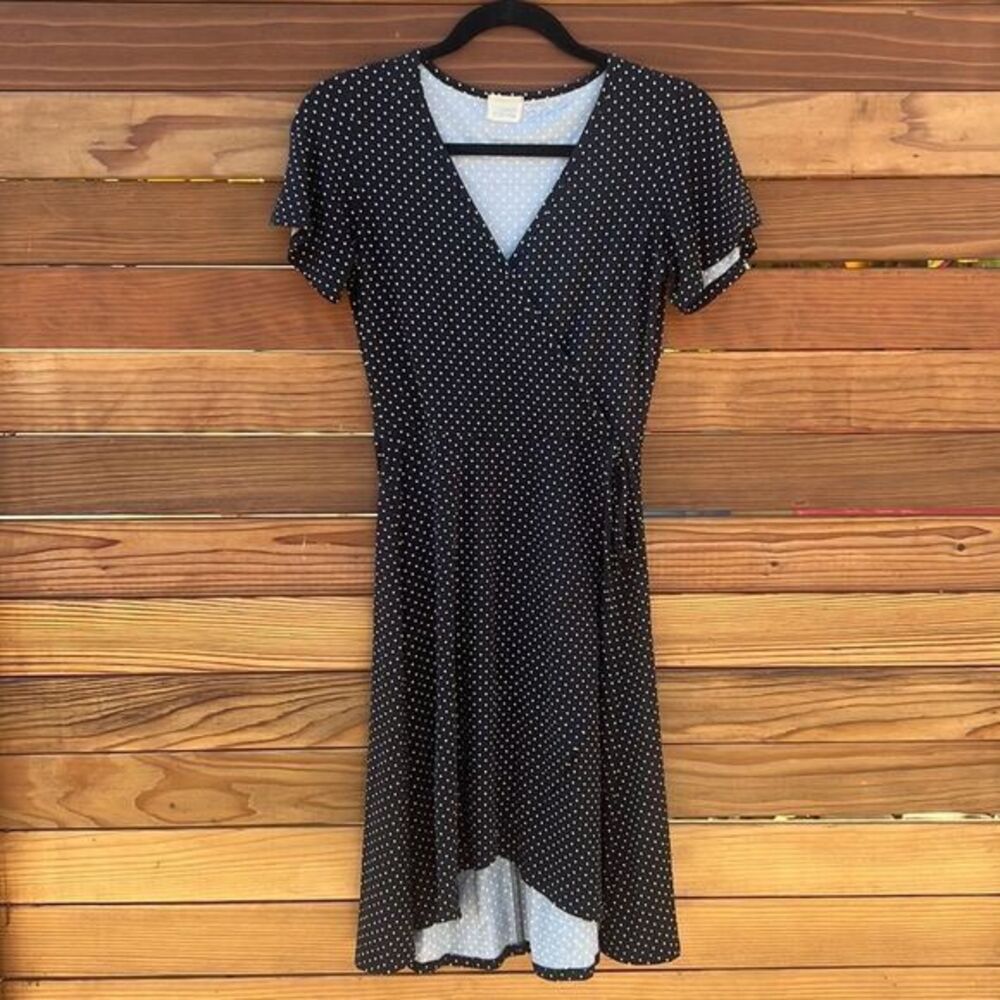 Soft & Stretchy Polka Dot Dress